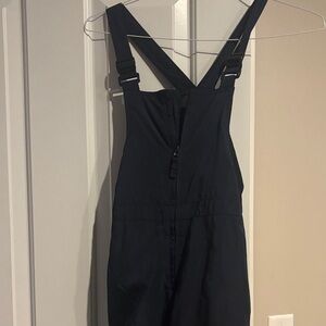 Lands' End Navy snow pants size 8